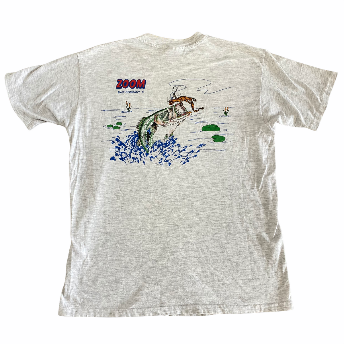 90s ZOOM bait company tee. large – Vintage Sponsor