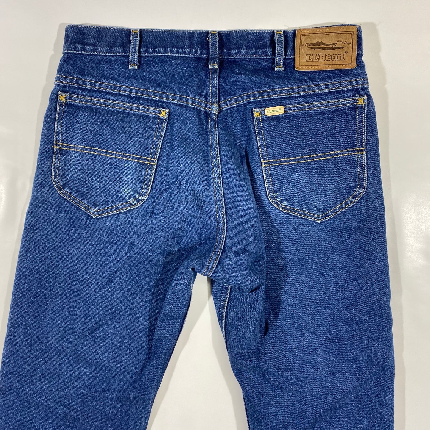 LL Bean denim. straight leg. Made in usa🇺🇸 34/30