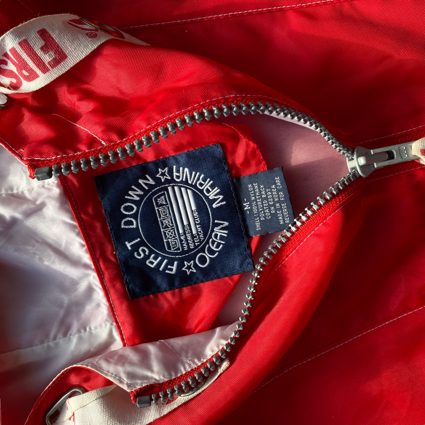 First down marina pullover XL fit