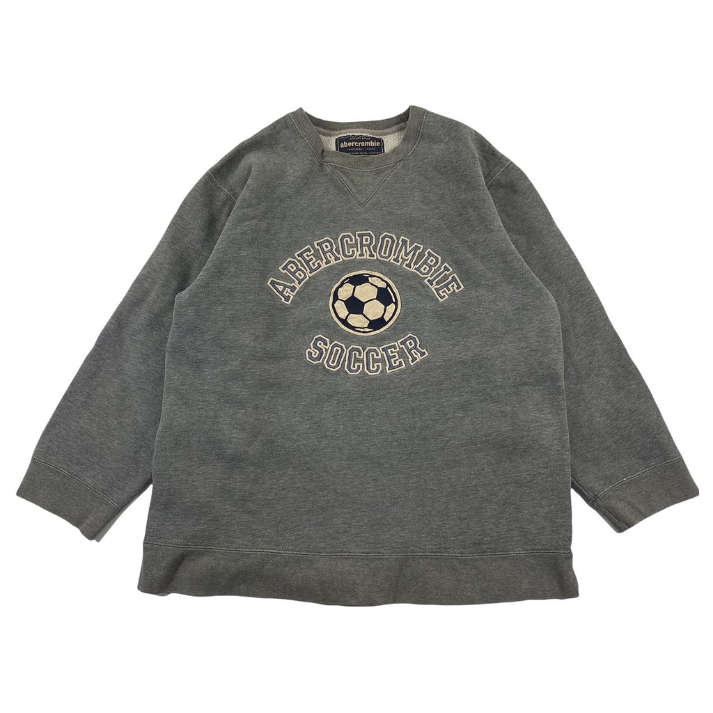 90s Abercrombie soccer heavyweight sweatshirt. S/M fit (21/24)