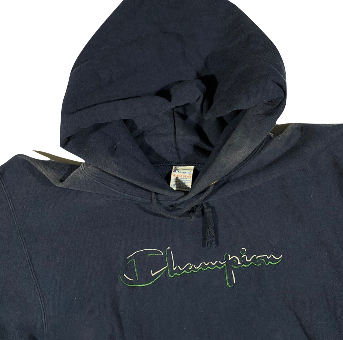 90s Champion reverse weave hoodie XL fit – Vintage Sponsor