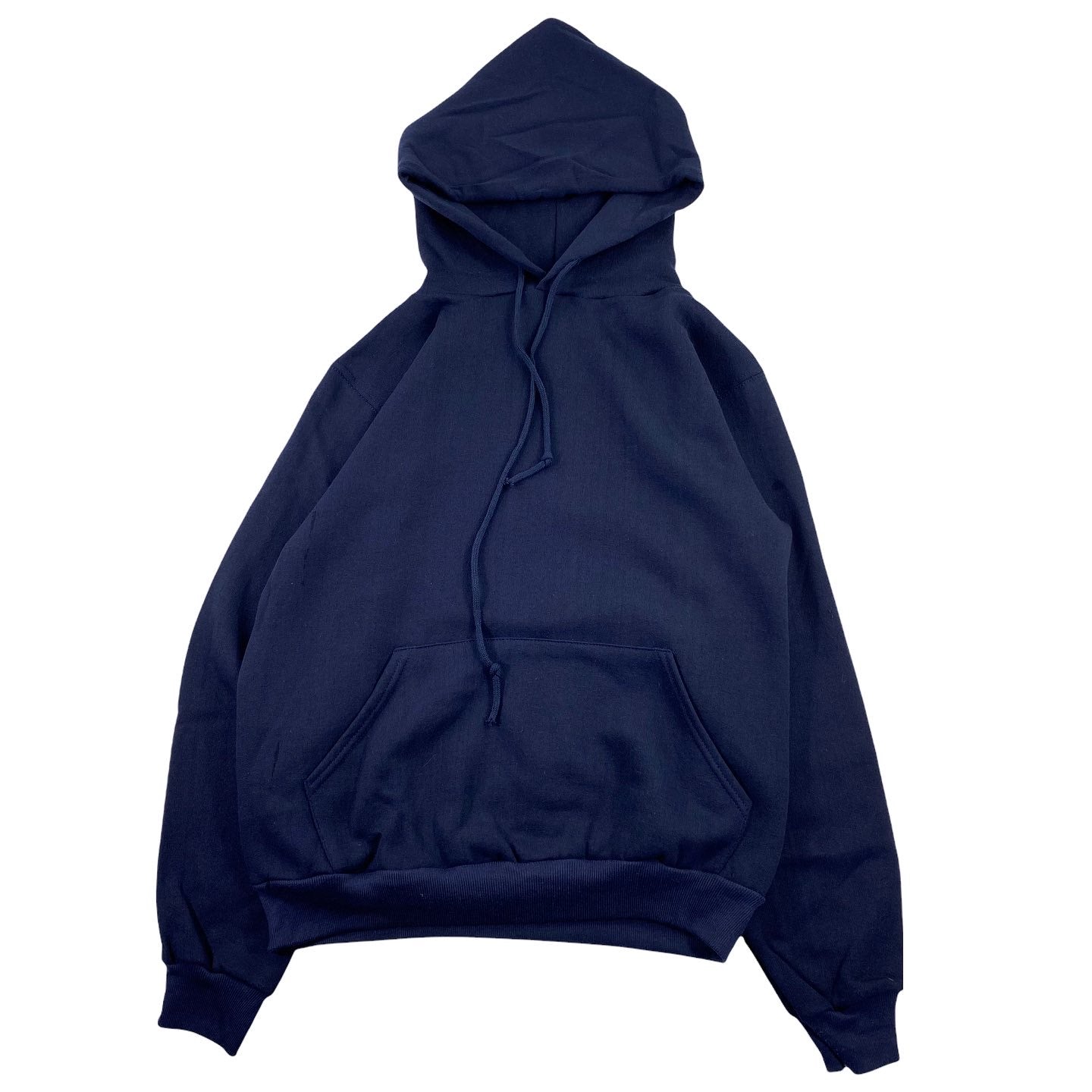 80s Russell Navy Hooded Sweatshirt - size Small – Vintage Sponsor