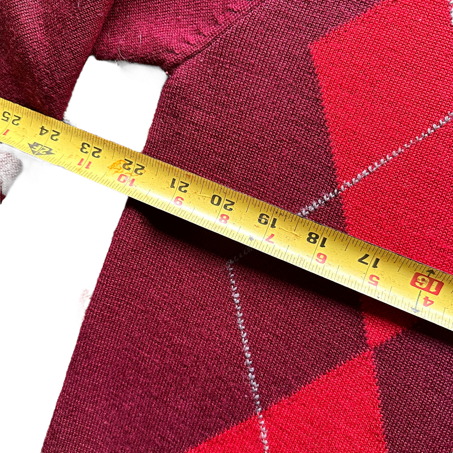 90s Brooks brothers argyle wool shirt medium