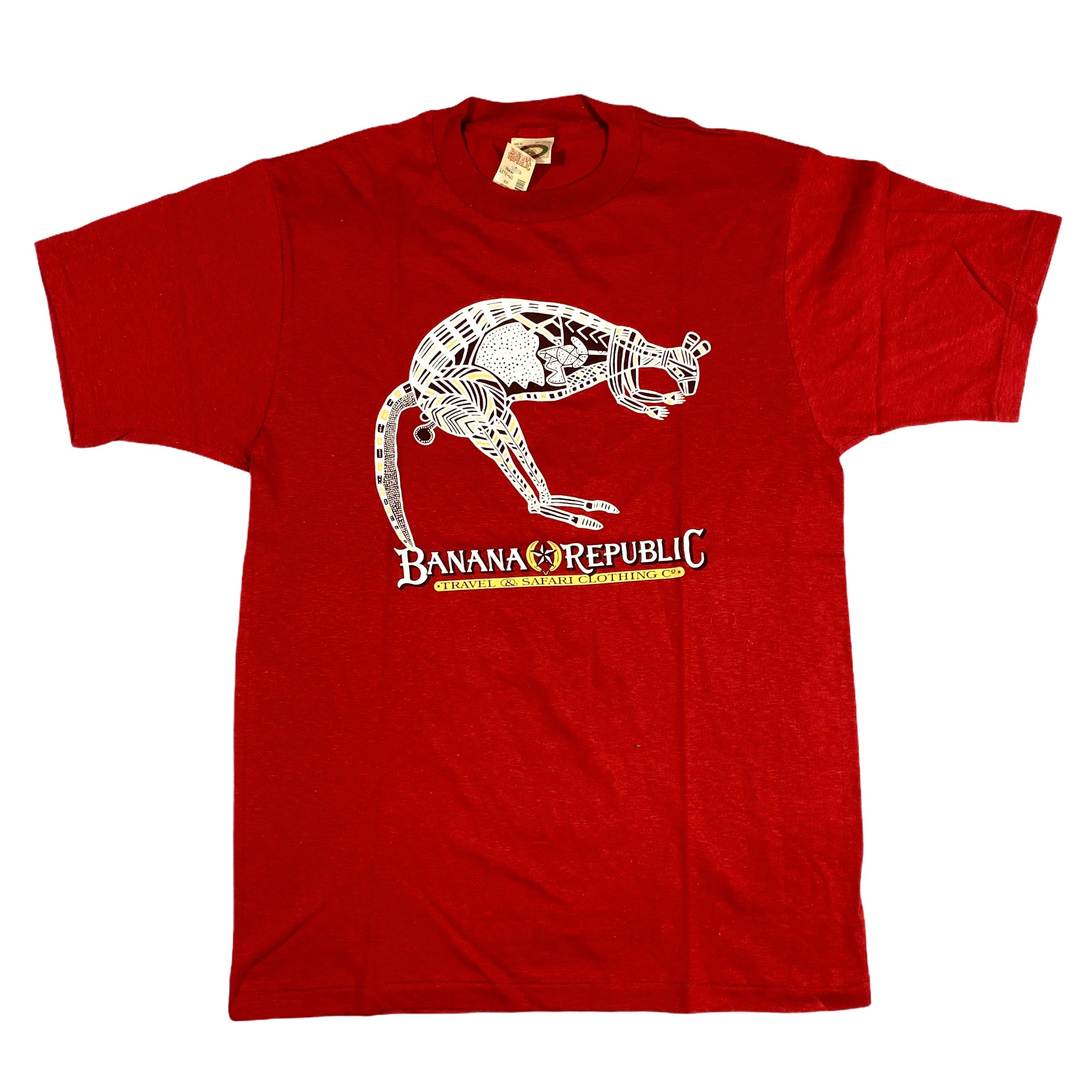 80s USA製Banana Republic 魚柄　ヴィンテージ Tシャツ 80s Banana republic tee. large – Vintage Sponsor