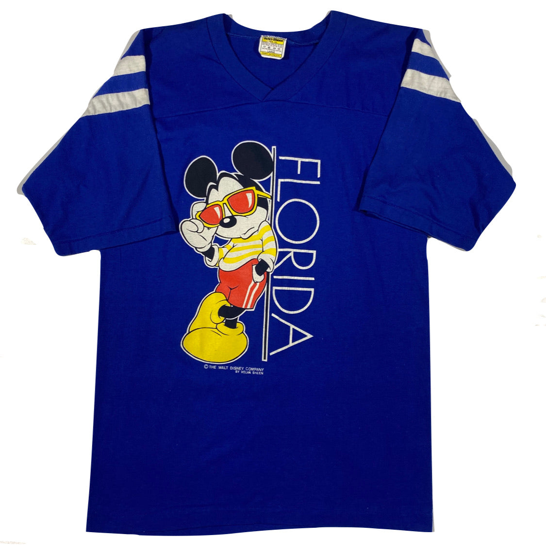 Mickey mouse velva sheen tee large – Vintage Sponsor