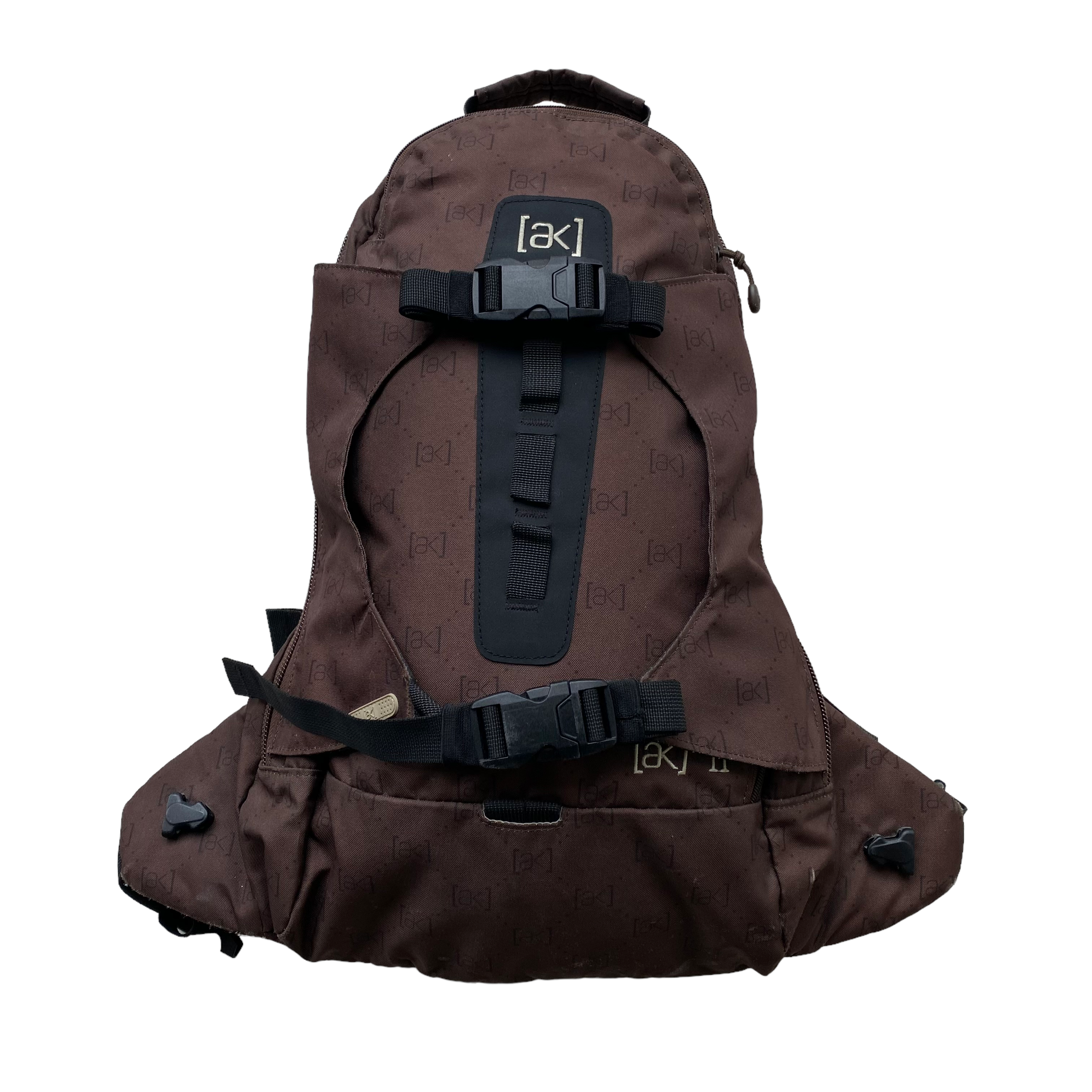 Burton AK print free ride backpack – Vintage Sponsor
