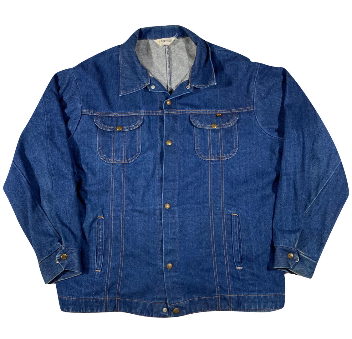 70s Key Denim Jacket XL – Vintage Sponsor