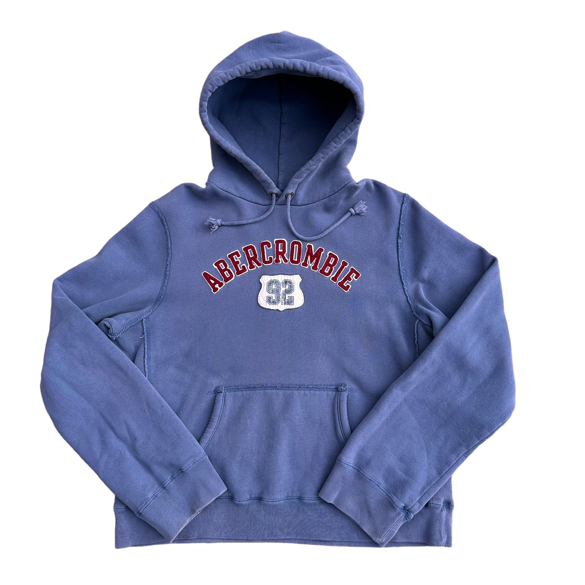 Abercrombie navy hot sale blue hoodie