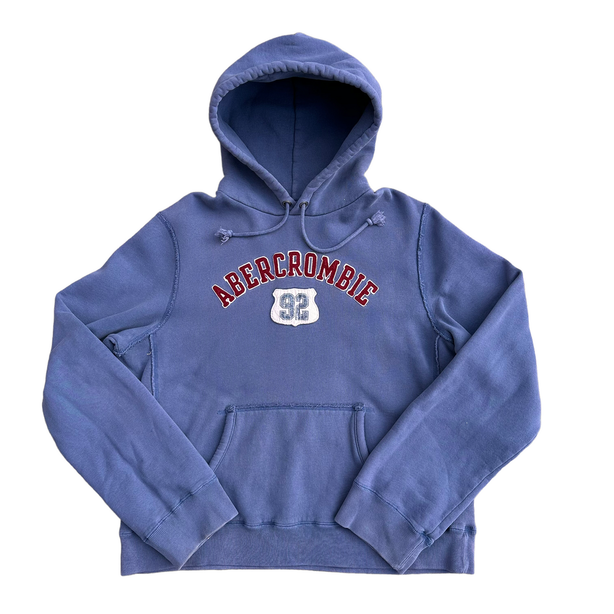 Abercrombie navy 2025 blue hoodie