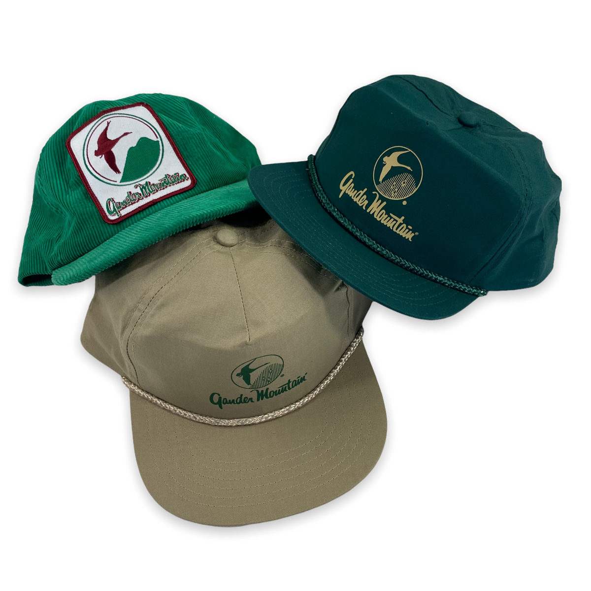 90s Gander mountain hats – Vintage Sponsor