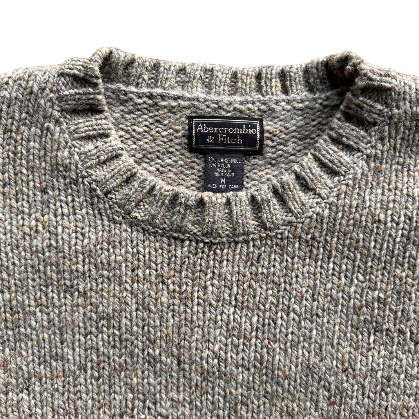 Y2K Abercrombie butterfly lambs wool sweater Wmns medium