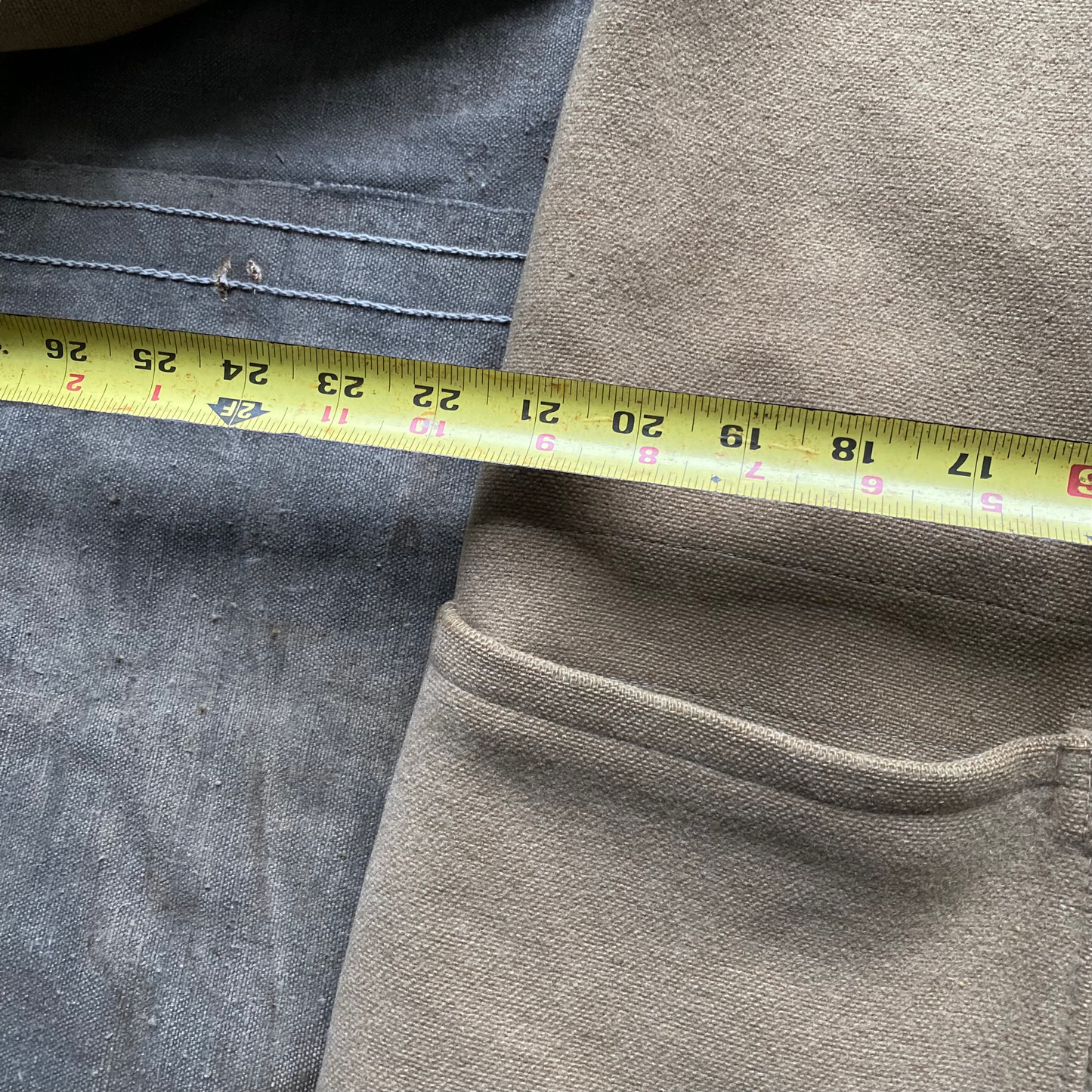 50s Made in england duffle coat. wool sz Small