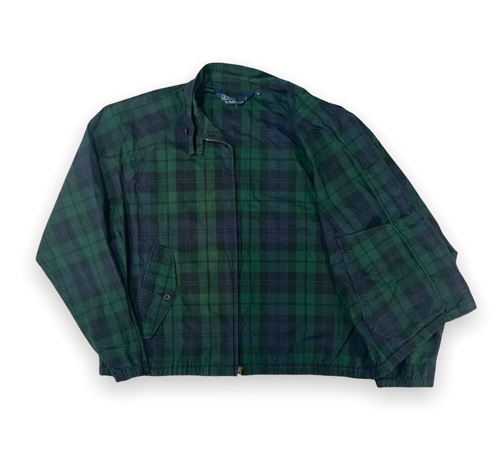 Polo ralph lauren black watch light cotton jacket. medium