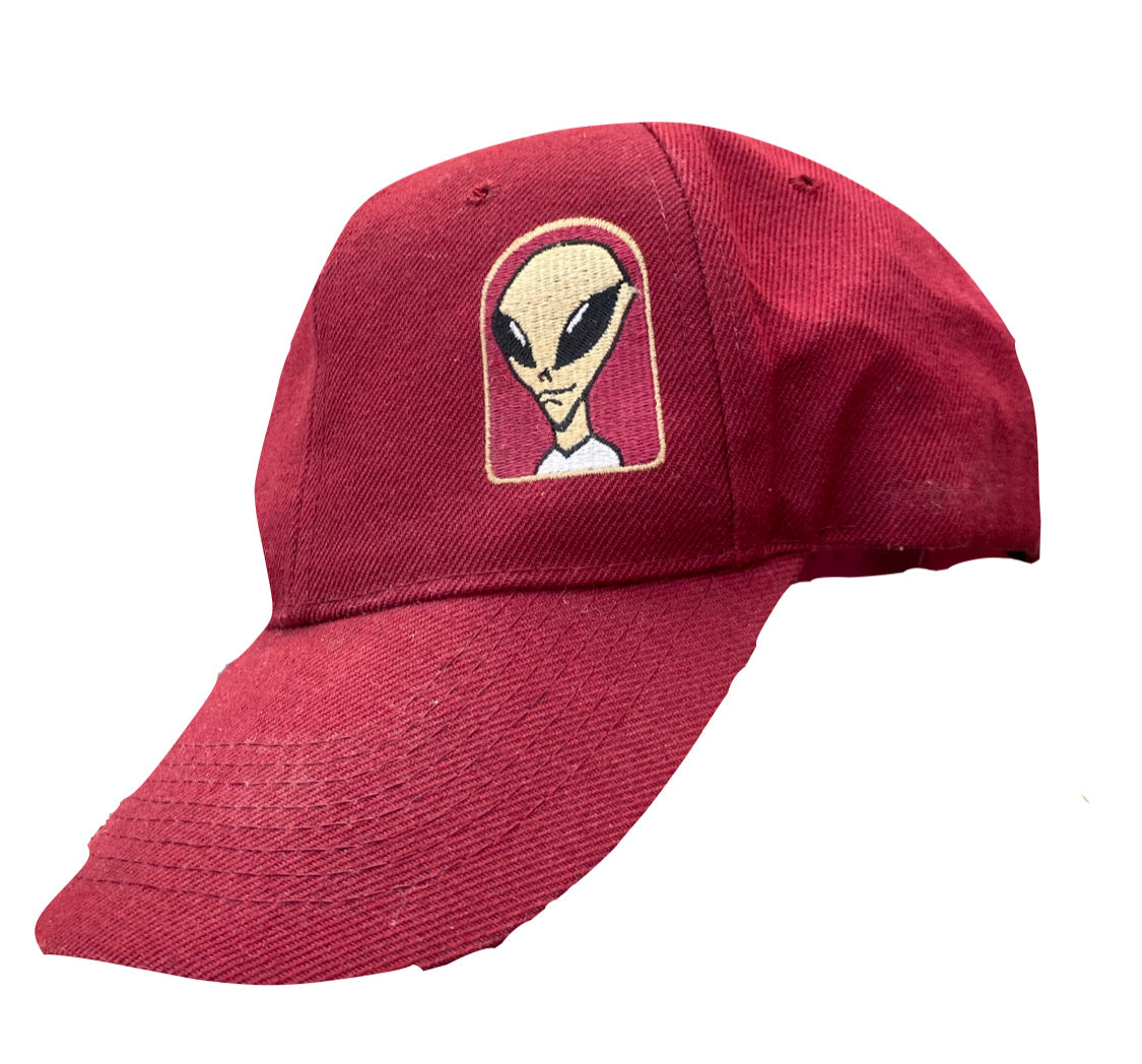 Alien workshop hat burgundy – Vintage Sponsor