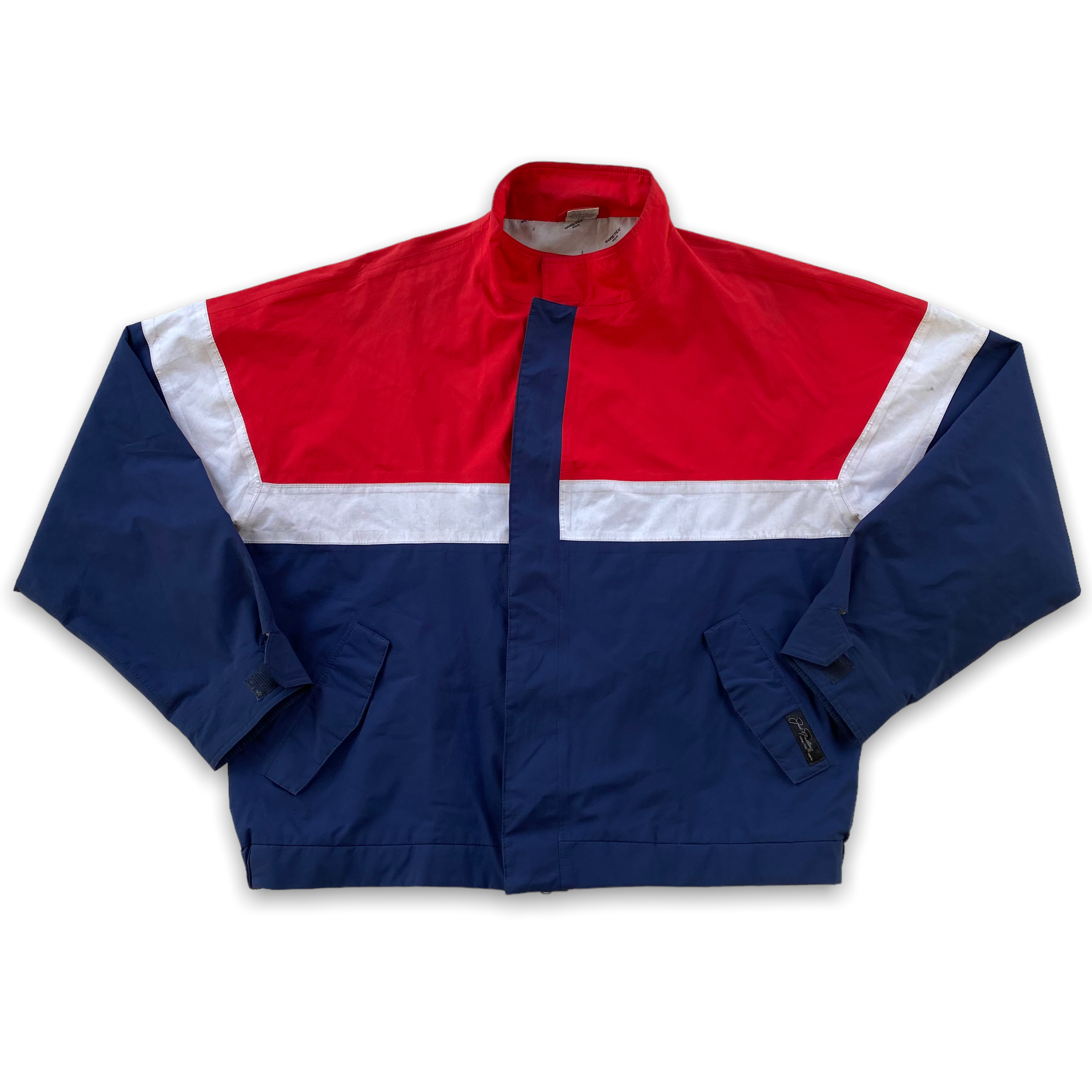 デタッチャブルフィッシングジャケット　80s〜90s　防水　XLサイズ 80s jack nicklaus goretex jacket XL – Vintage Sponsor