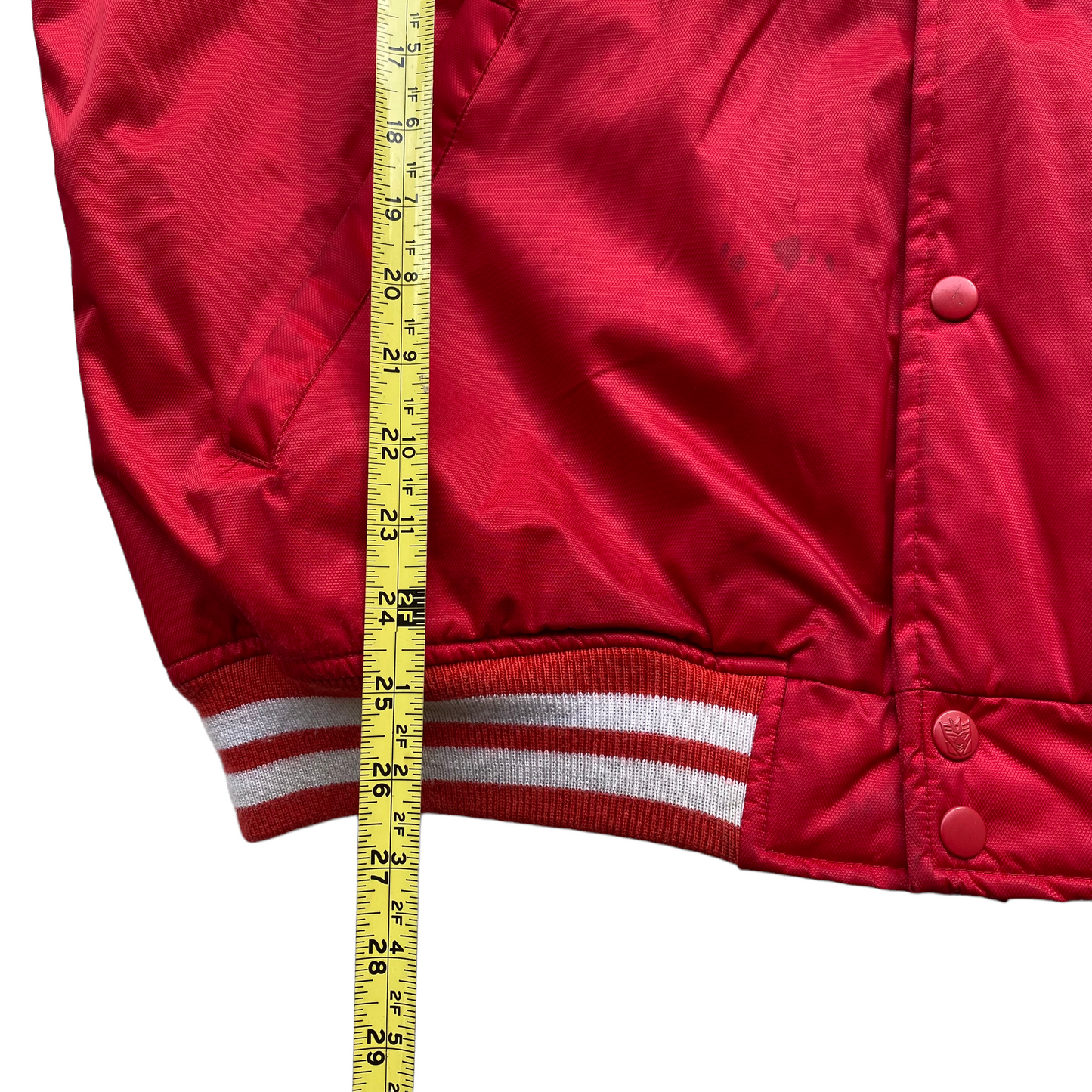 Analog “satin” jacket Large