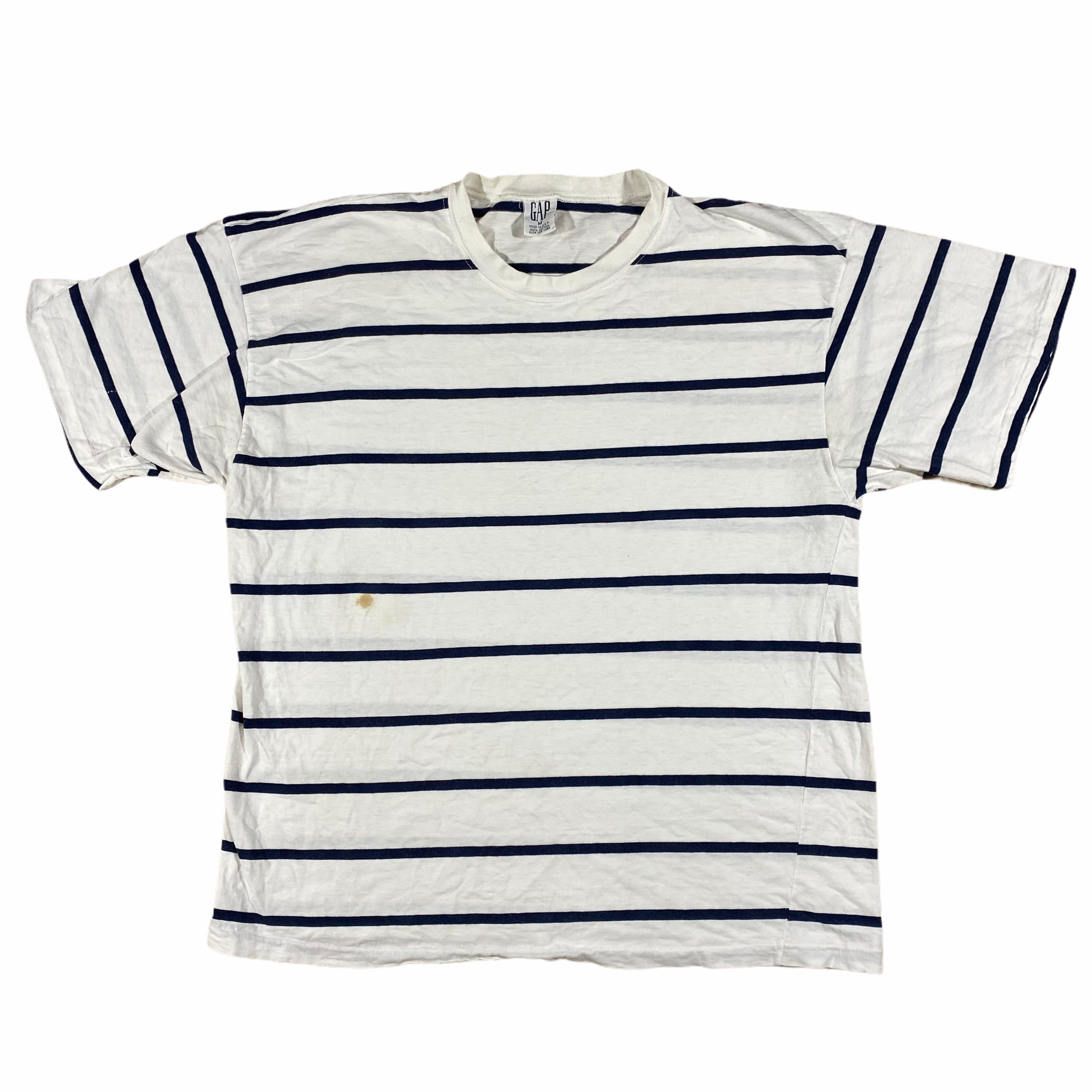 90s Gap Striped White T-Shirt Medium – Vintage Sponsor