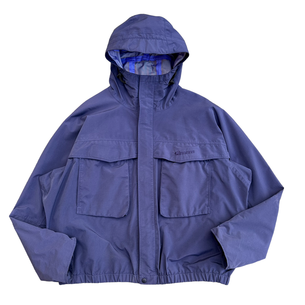 90s Simms dry coat wading jacket XL