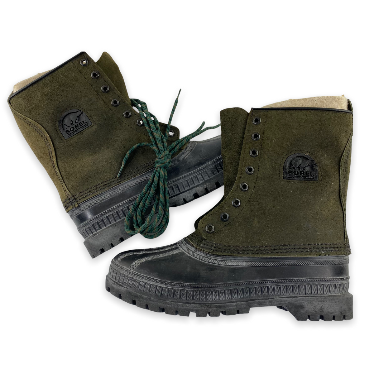 90s Sorel boots. Made in usa pine sz 7 Vintage Sponsor