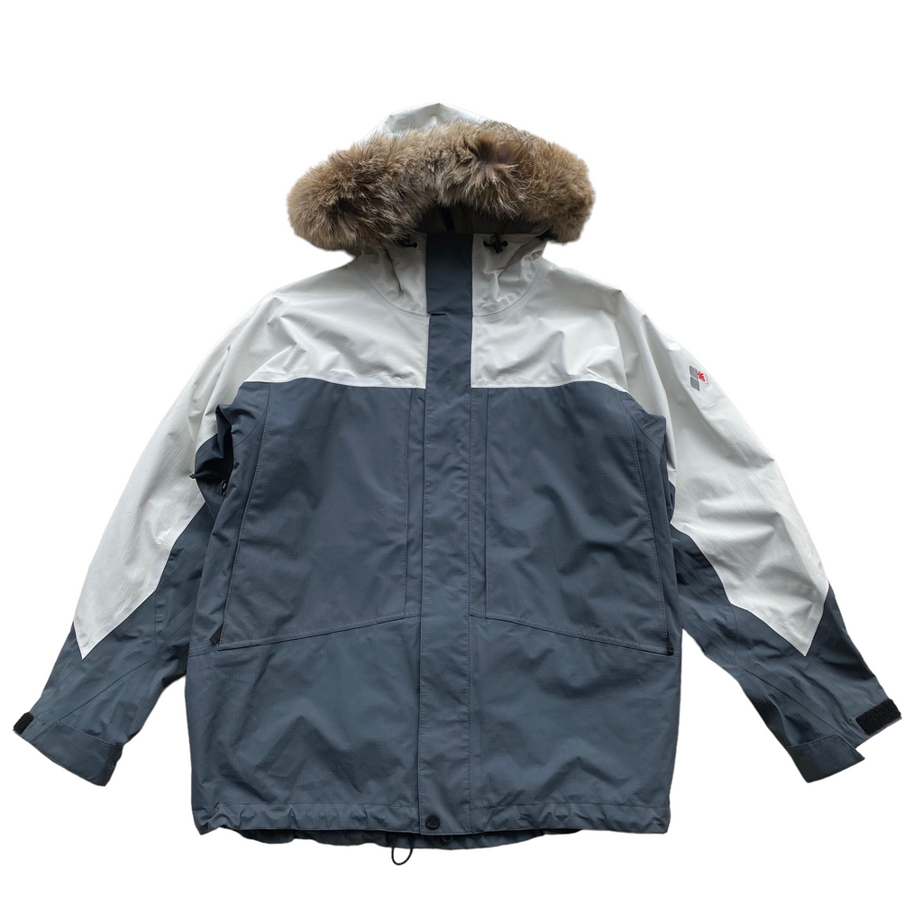 Y2k Burton AK goretex jacket fur hood XL