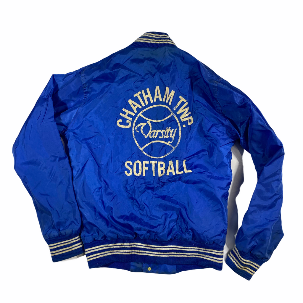 70s Vasity softball jacket. XS