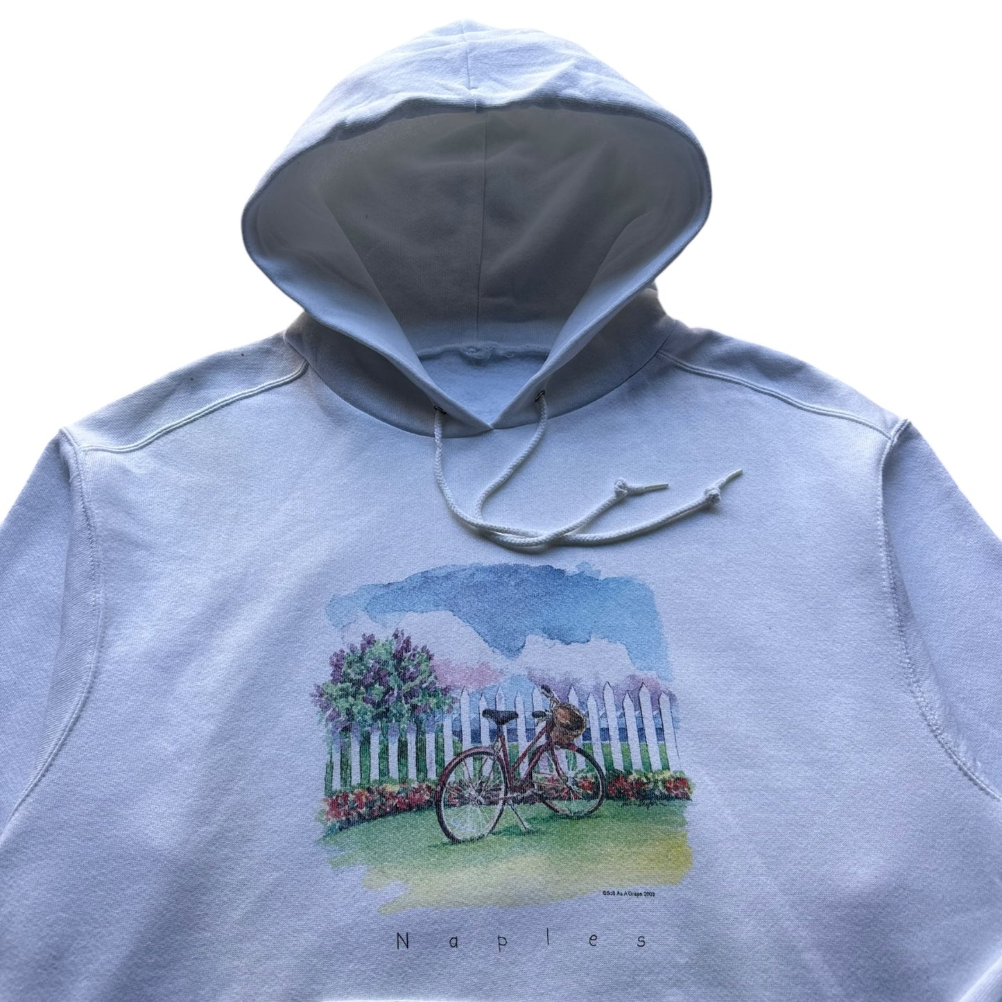 90s Naples hoodie large