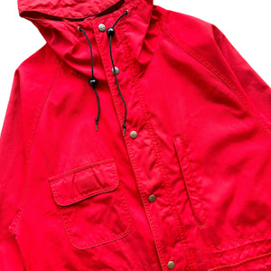 80s Eddie Bauer Red field coat large
