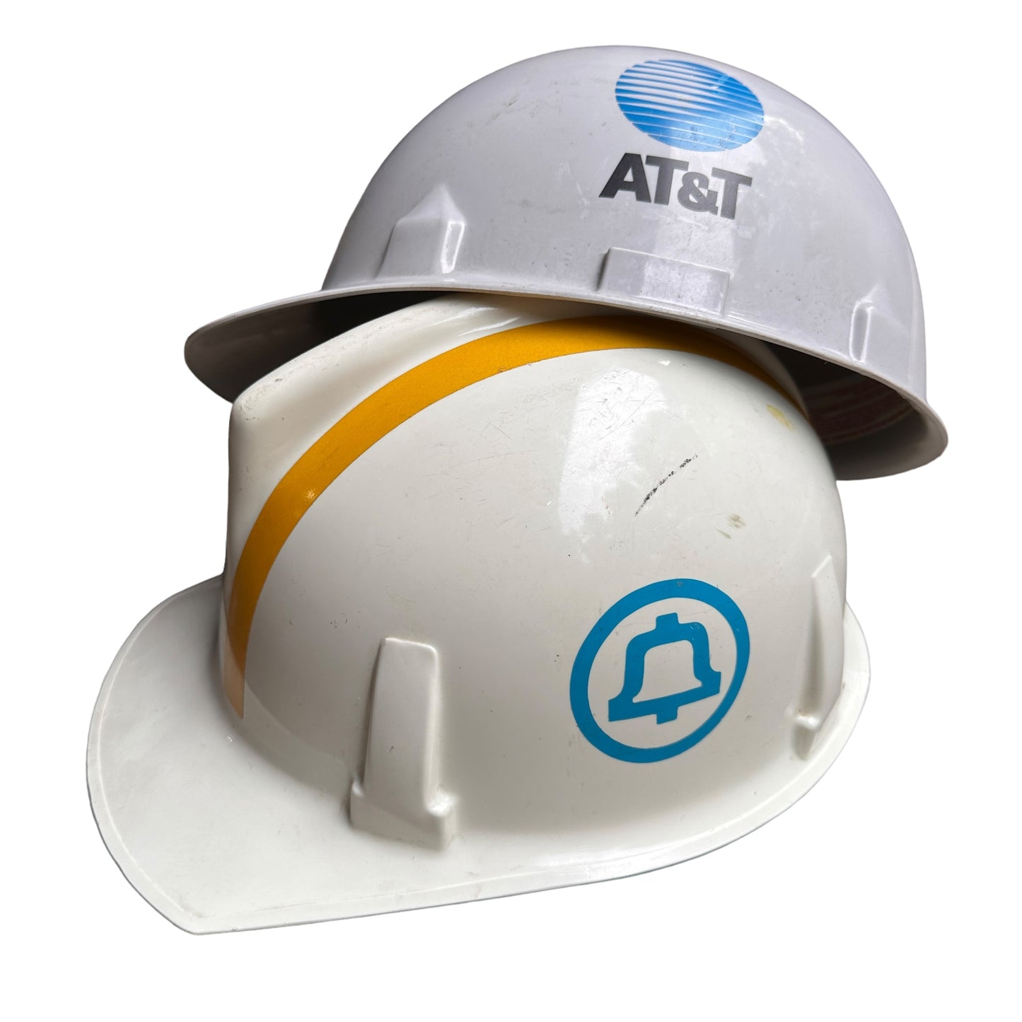 80s Hard hat at&t and bell telephone