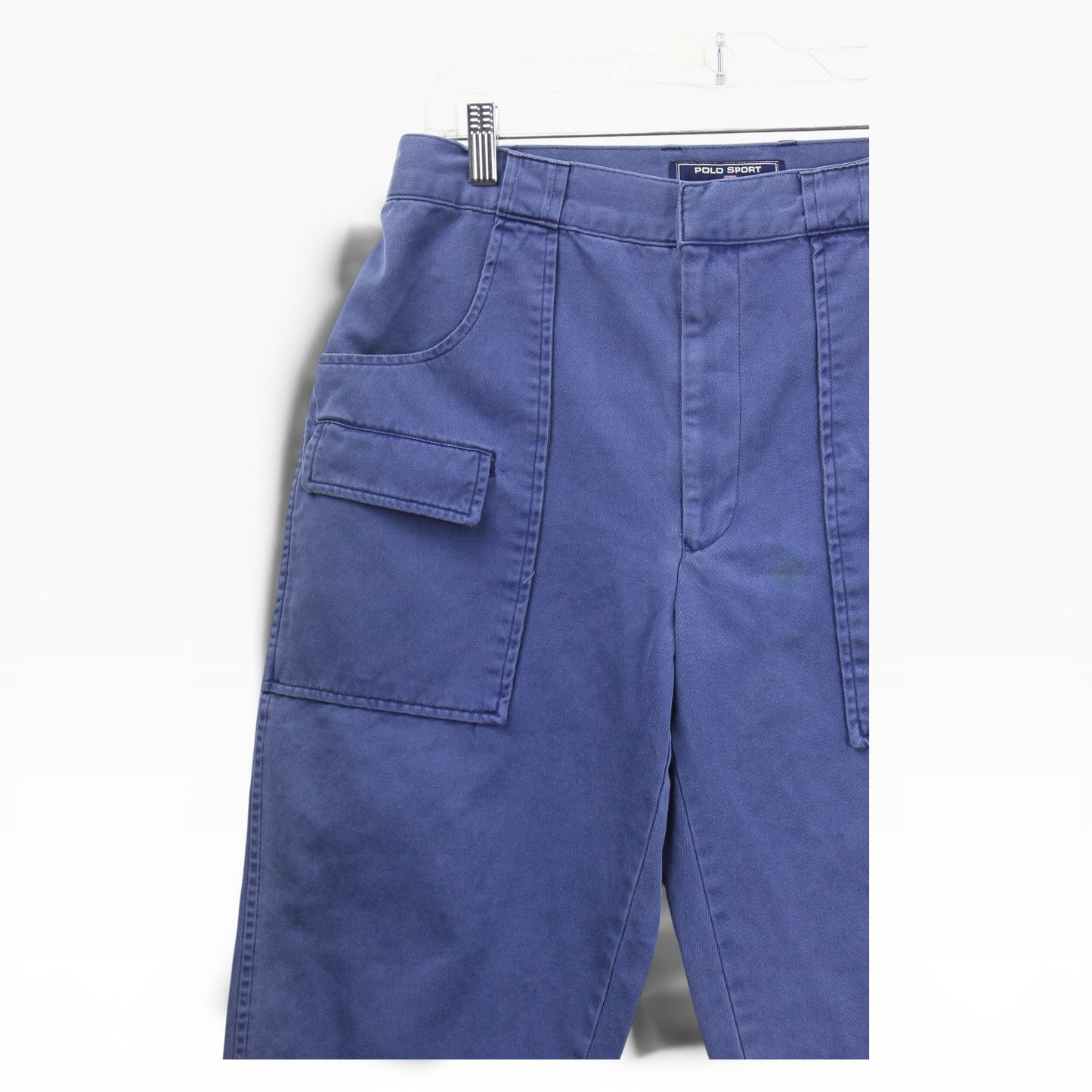 90s polo sport cotton capri sz30