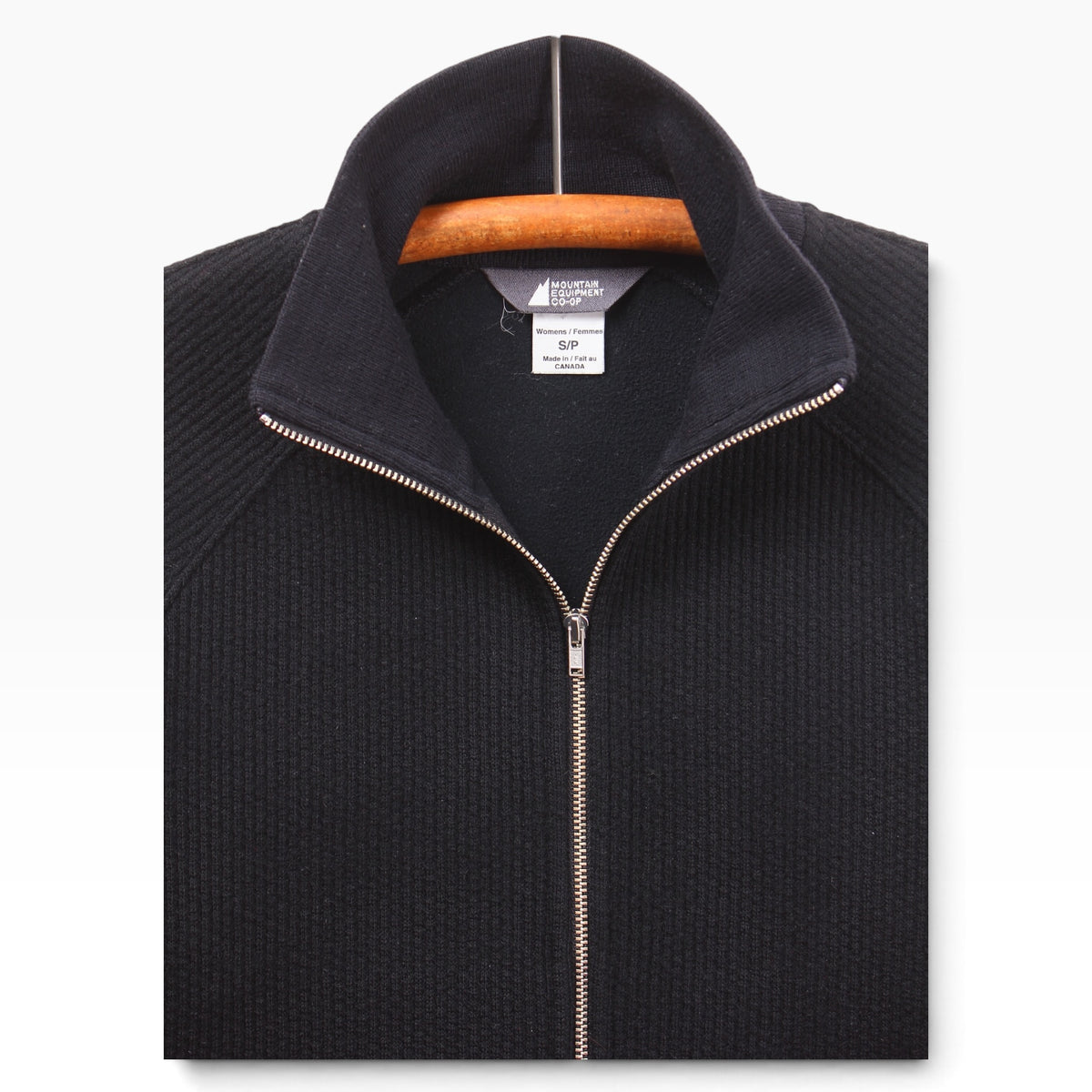 2000s Mec wool blend zip top women’s small