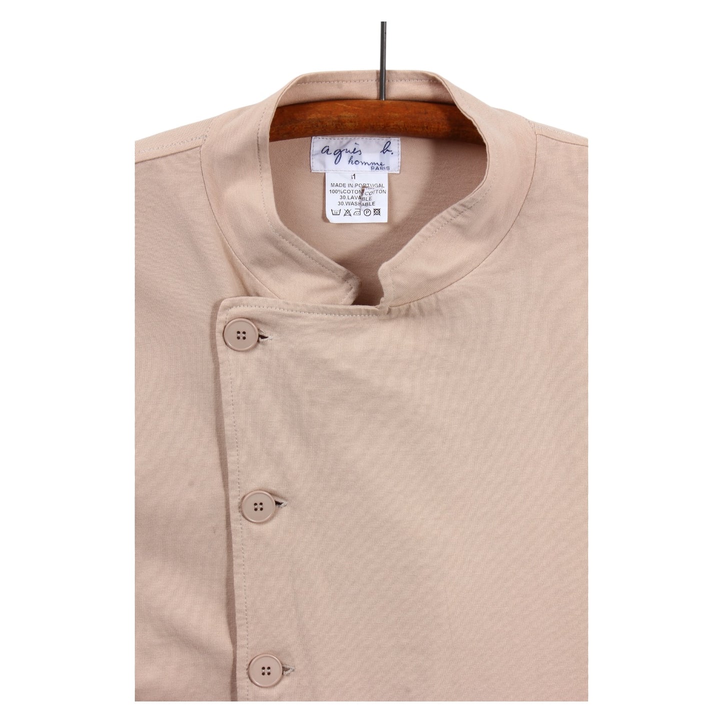 Agnes b double breasted button up shirt Small