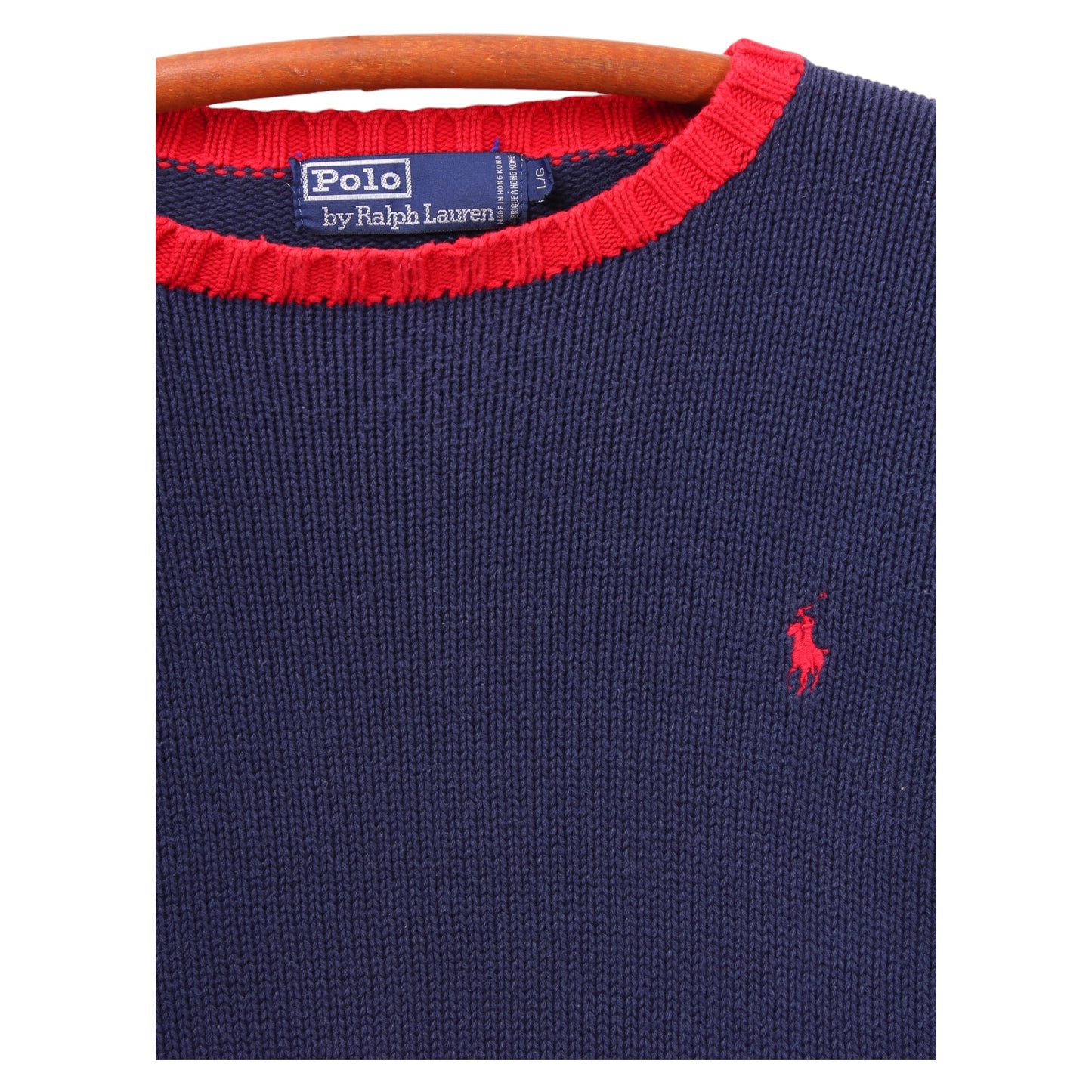 90s Polo Ralph Lauren cotton sweater medium