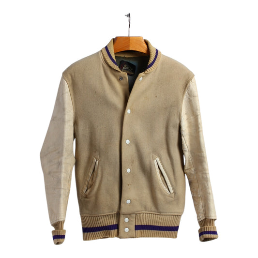 60s Letterman jacket. thrashed medium