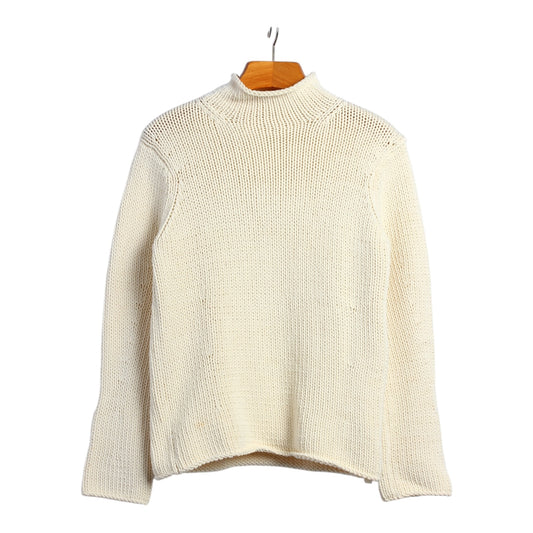 Cotton rollneck sweater S/M