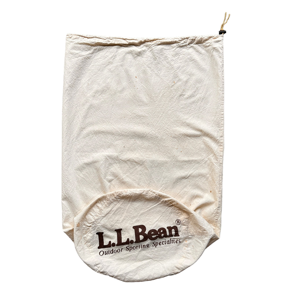 LL Bean cotton sack