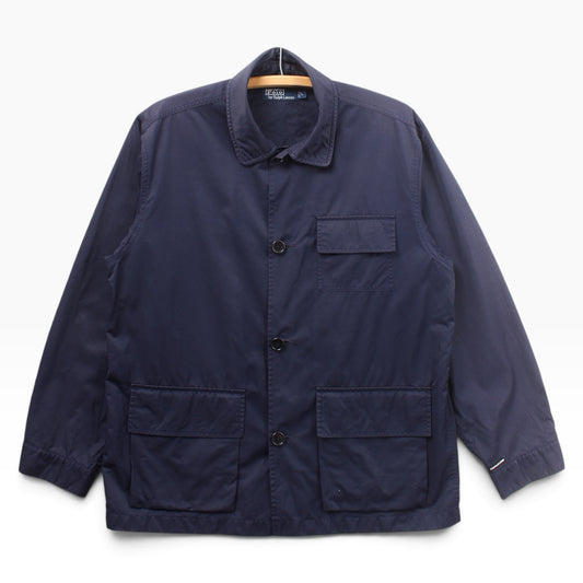 Polo Ralph Lauren satin feel chore coat large