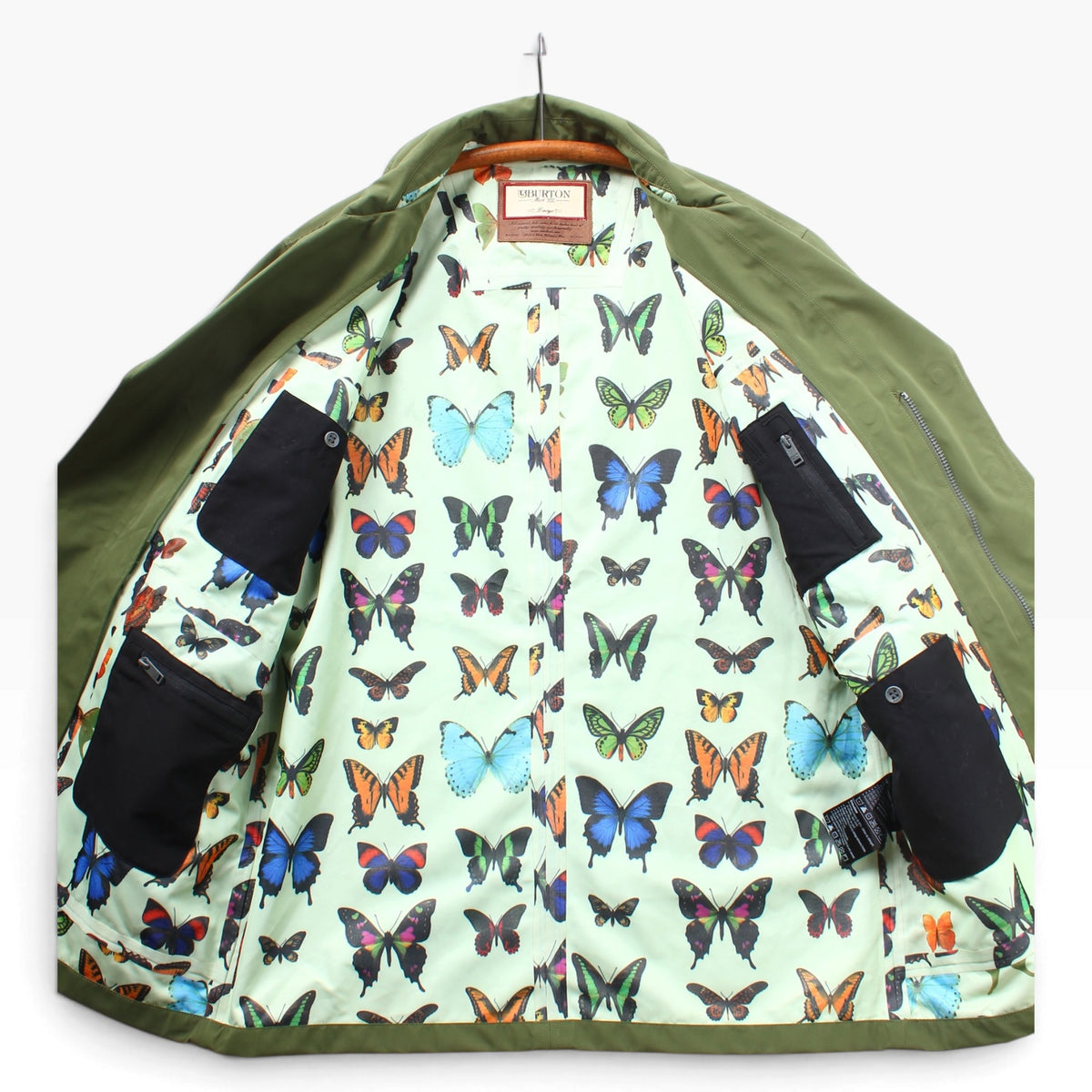 Burton mark 13 butterfly taped seam jacket. Medium