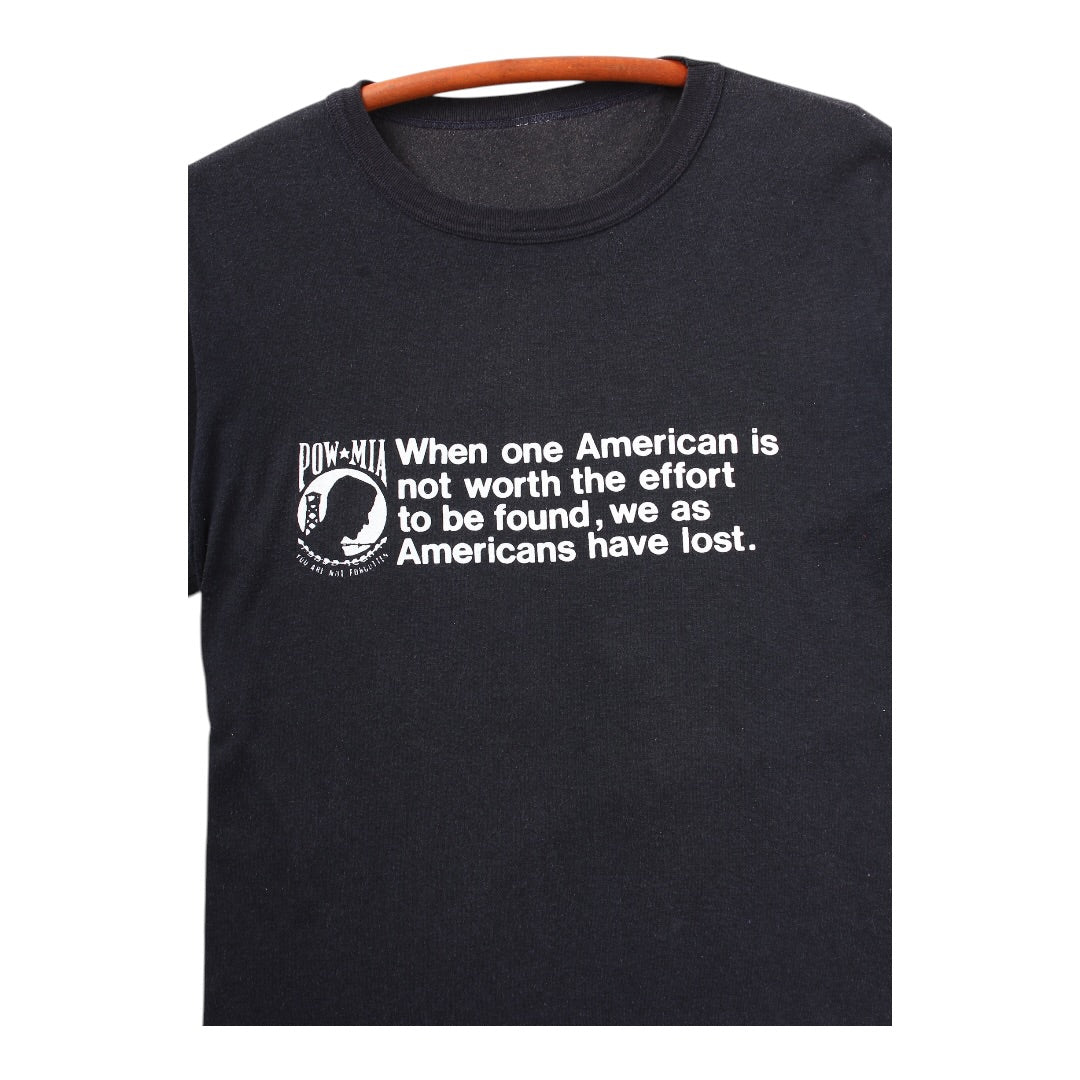 70s POW MIA tee Small