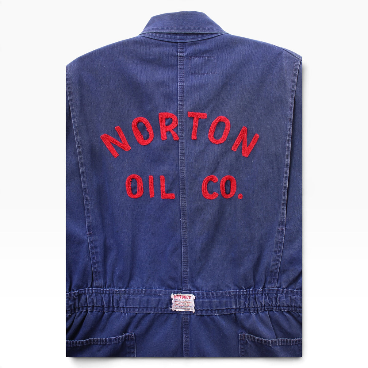 60s Loev bros gas station chain stitched jacket Medium
