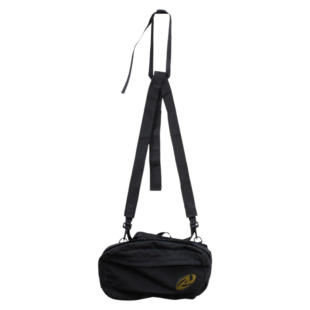 90s Burton waist bag and snowboard back pack