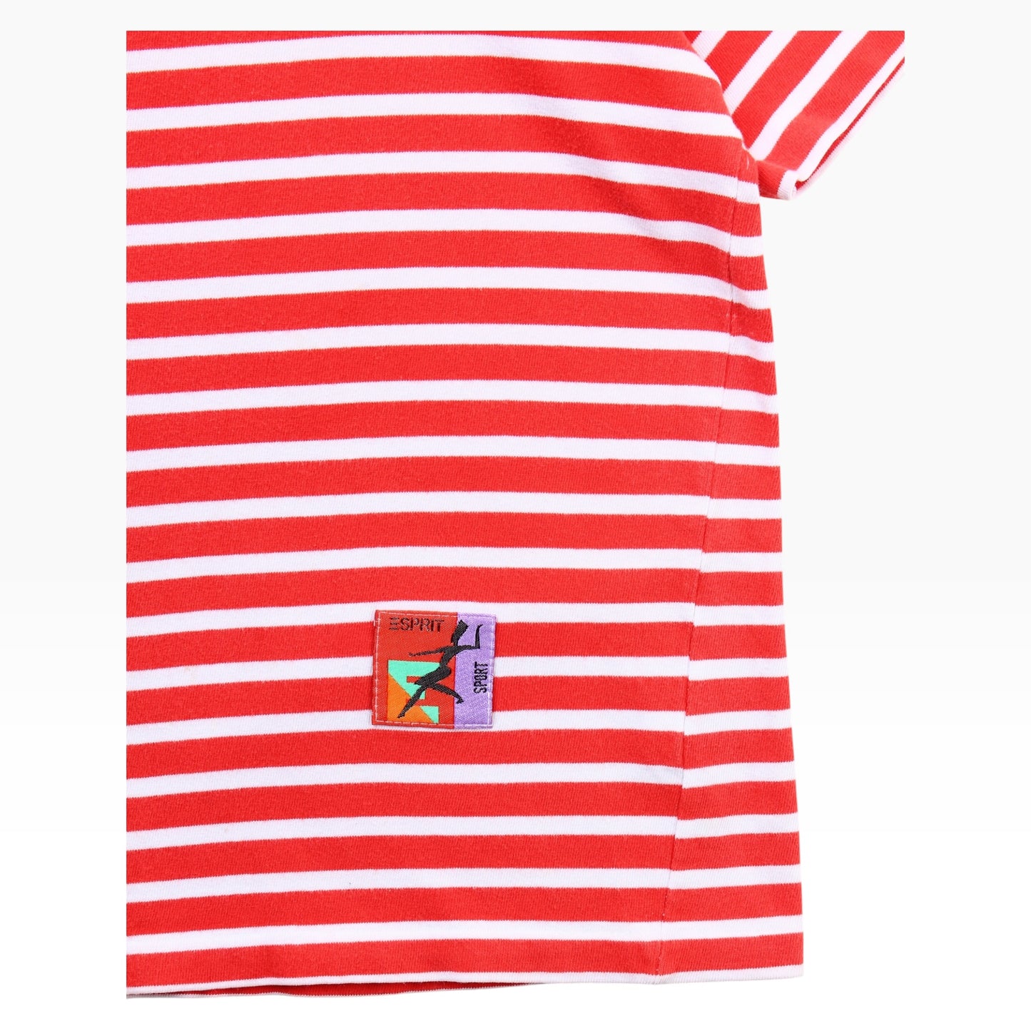 80s Esprit striped shirt Small