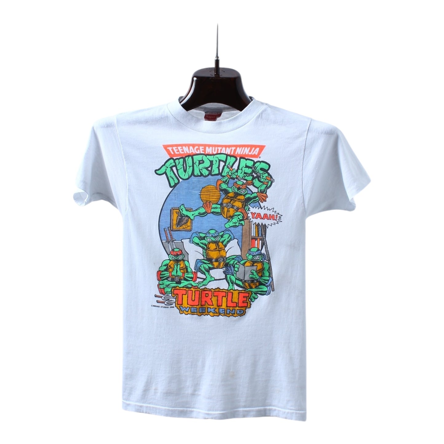 80s Ninja turtles tee XS Kids large