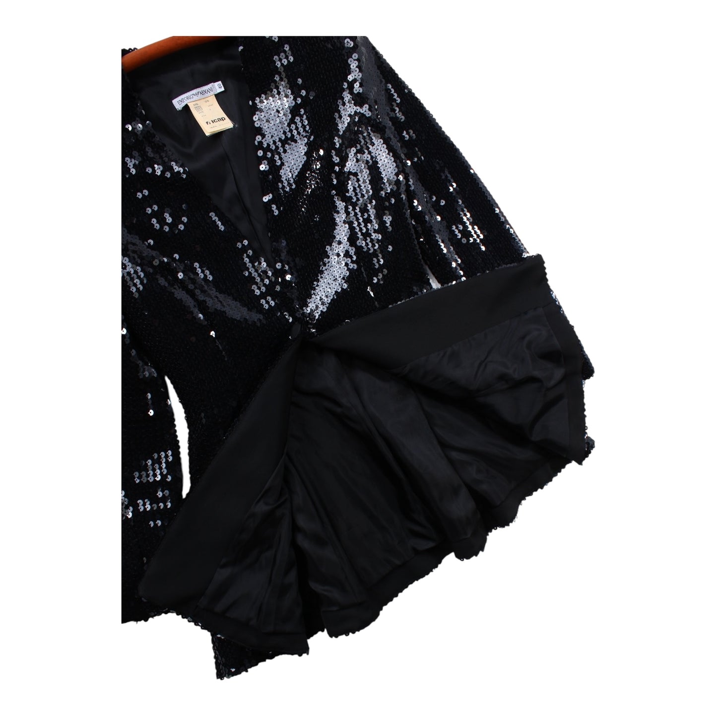 90s Emporio Armani sequin jacket sz40