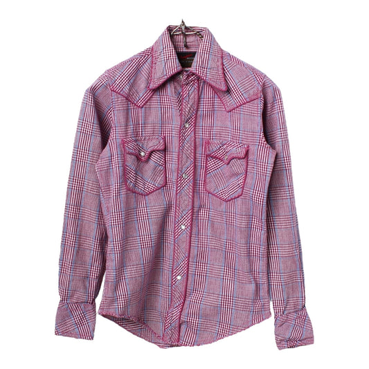 70s Western snap shirt XXS