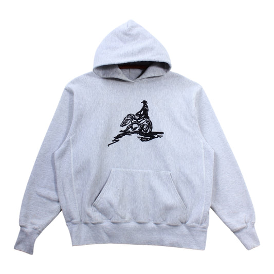 90s Cotton exchange cowboy hoodie large