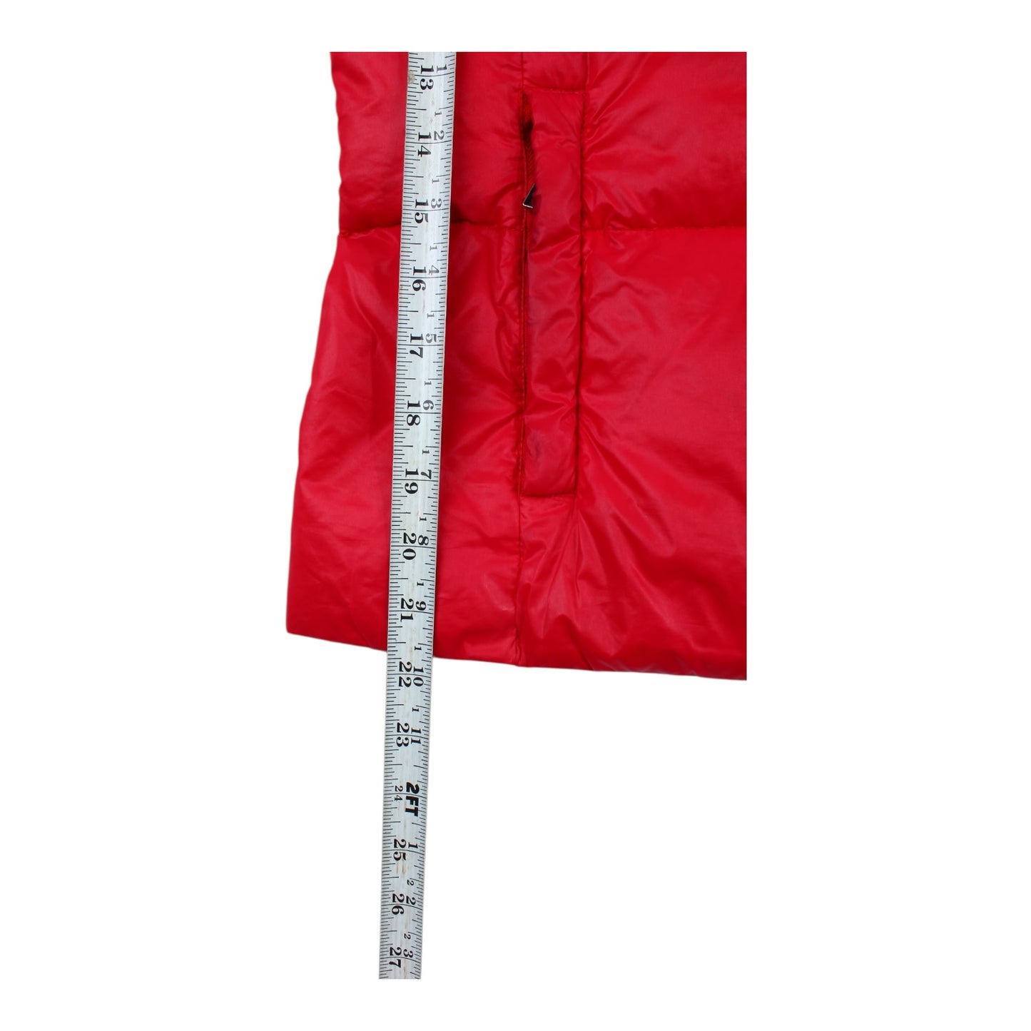 Prada hooded down vest small