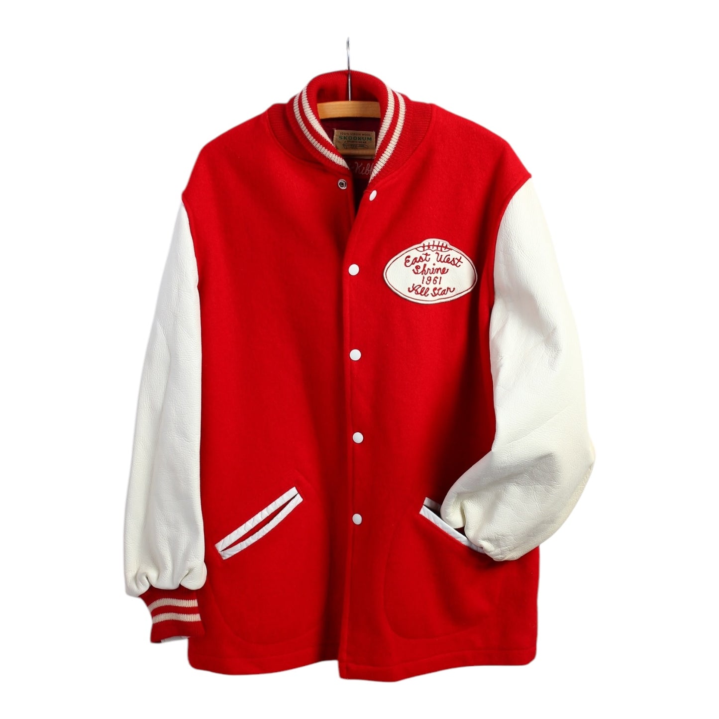 1961 East west shrine lettermen jacket M/L