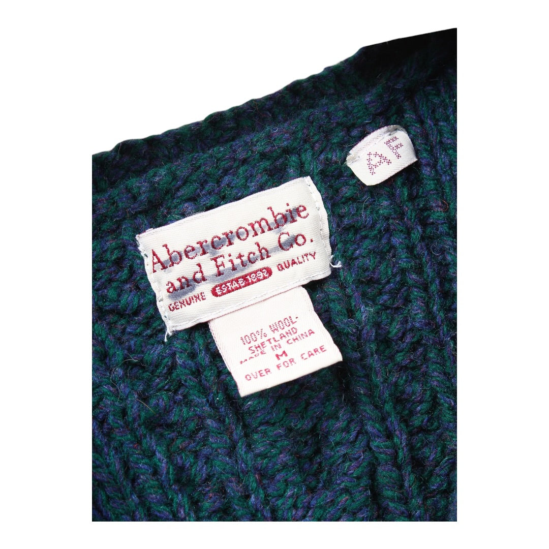 Abercrombie and fitch wool vest small