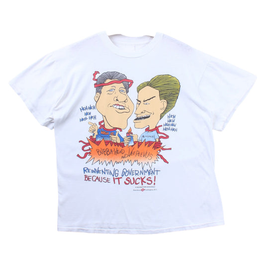 Bill Clinton beavis and butthead tee large