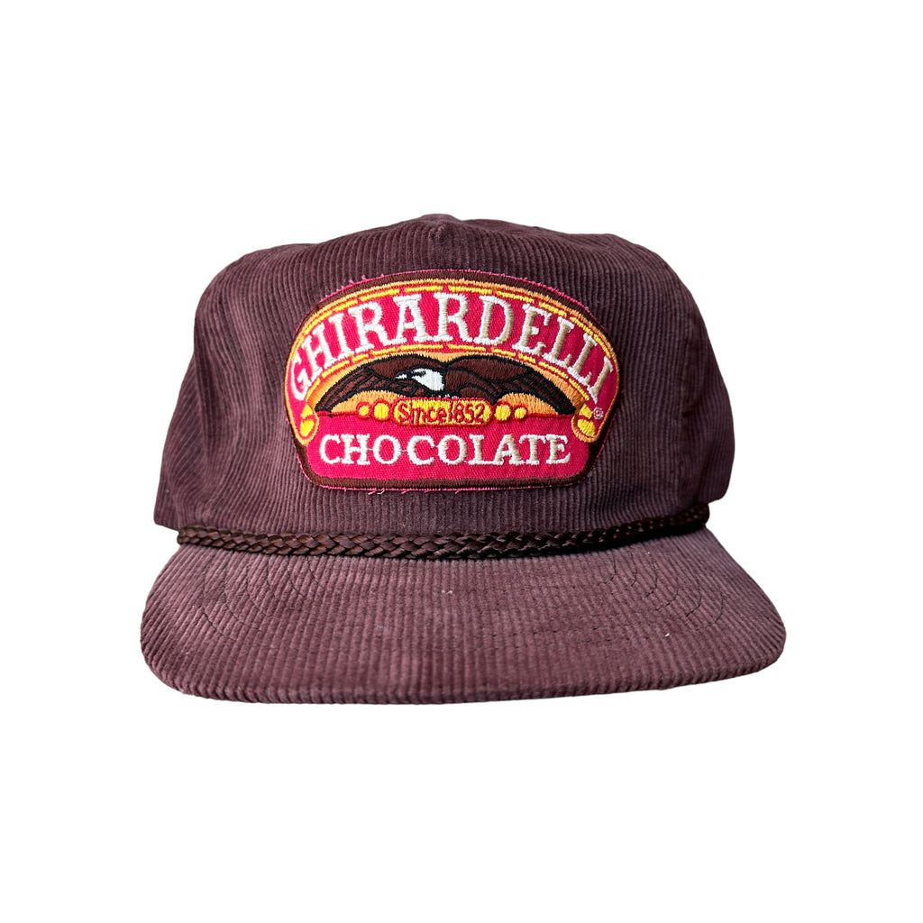 Ghirardelli chocolate hat